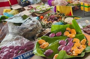 Xác lập kỷ lục Việt Nam với 100 món ăn chế biến từ khoai lang Bình Tân