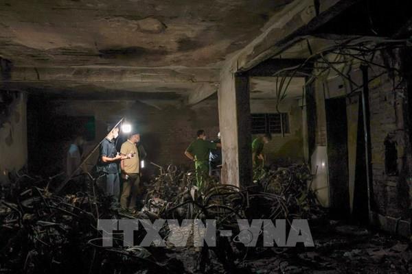 Điểm lại một số vụ cháy chung cư và nhà trọ gây thiệt hại về người và tài sản