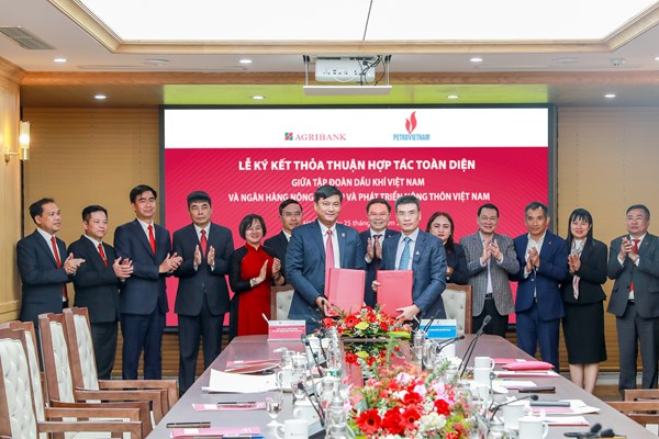 Agribank và PVN ký kết thỏa thuận hợp tác toàn diện
