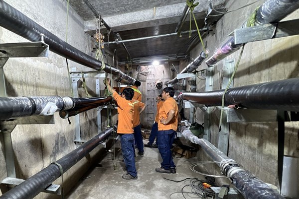 Đóng điện công trình Cáp ngầm 220kV Tao Đàn – Tân Cảng