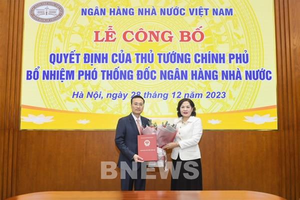 Ngân hàng Nhà nước có Phó Thống đốc mới