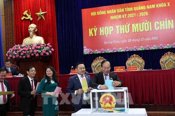 Bãi nhiệm Phó Chủ tịch UBND tỉnh Quảng Nam