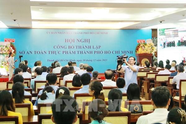 Thành phố Hồ Chí Minh công bố thành lập Sở An toàn thực phẩm​