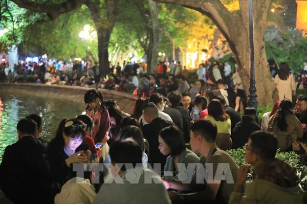 402 nghìn lượt khách du lịch đến Hà Nội dịp nghỉ Tết Dương lịch