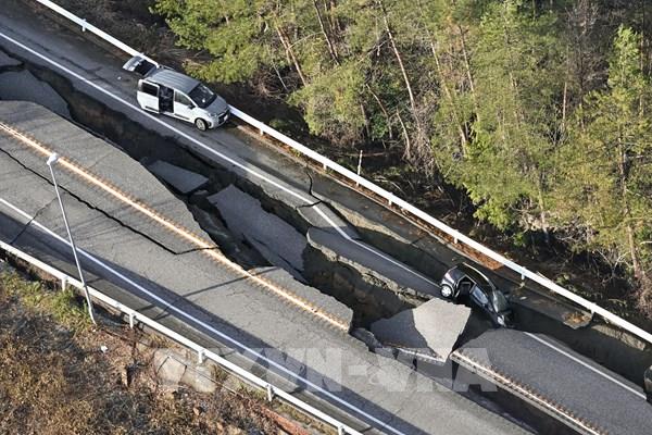 Động đất tại Nhật Bản: Số người thiệt mạng tiếp tục tăng