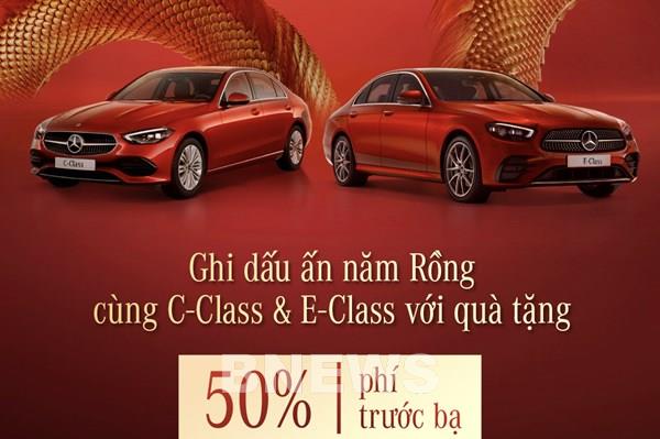 Mercedes-Benz Việt Nam giảm giá tương ứng 50% phí trước bạ cho khách mua xe