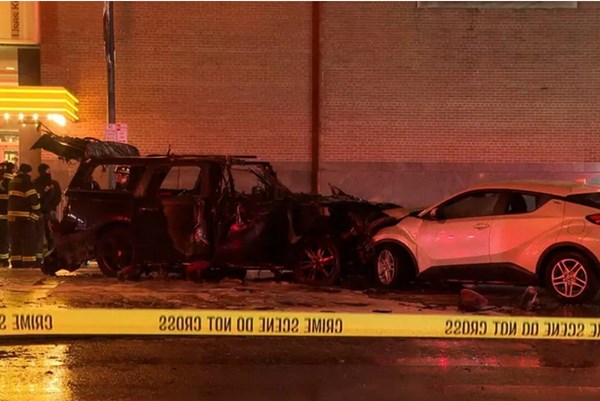 Va chạm giao thông kinh hoàng ngày đầu Năm mới tại New York, Mỹ