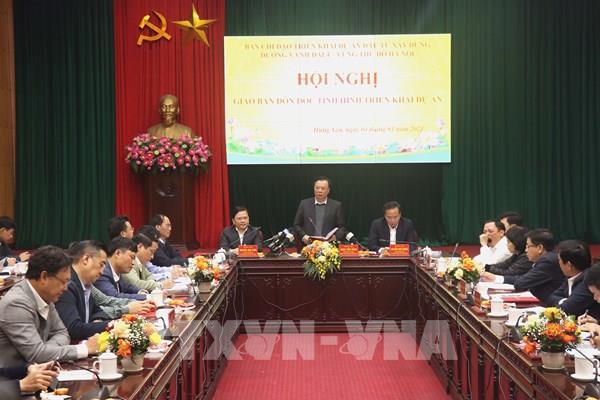 Dự án đường Vành đai 4-Vùng Thủ đô còn 84,57 ha cần GPMB