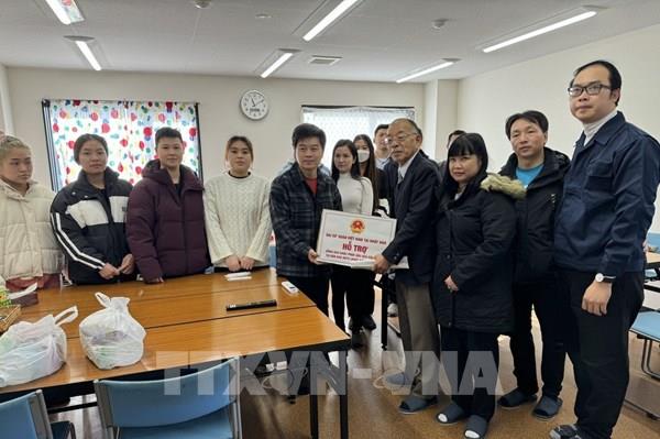 Động đất tại Nhật Bản: Đại sứ quán Việt Nam cử đoàn công tác đến hỗ trợ tỉnh Ishikawa