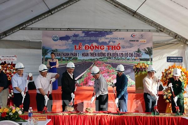 Quảng Nam đầu tư gần 1.000 tỷ đồng hoàn thiện tuyến đường ven biển