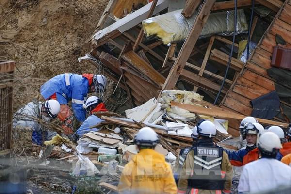 Động đất tại Nhật Bản: Số người mất tích lên tới hơn 300 người