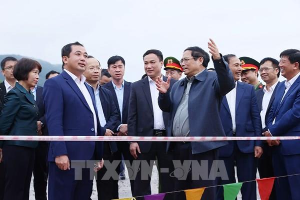 Thủ tướng Phạm Minh Chính khảo sát một số dự án trọng điểm tại tỉnh Hải Dương