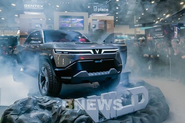 VinFast ra mắt mẫu xe ý tưởng bán tải điện hoàn toàn mới VF Wild