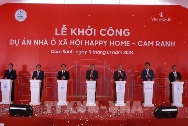 Xây dựng khu nhà ở xã hội Happy Home tại Khánh Hòa