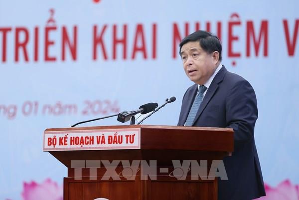 Bộ Kế hoạch và Đầu tư sớm ban hành chỉ thị thực hiện Nghị quyết số 01 và 02 của Chính phủ