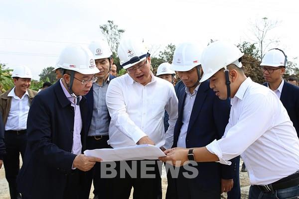 Kiểm tra tiến độ dự án đường dây 500kV Nam Định 1-Thanh Hóa