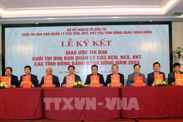 Các Khu công nghiệp ở Đồng bằng sông Hồng thu hút mới 487 dự án đầu tư