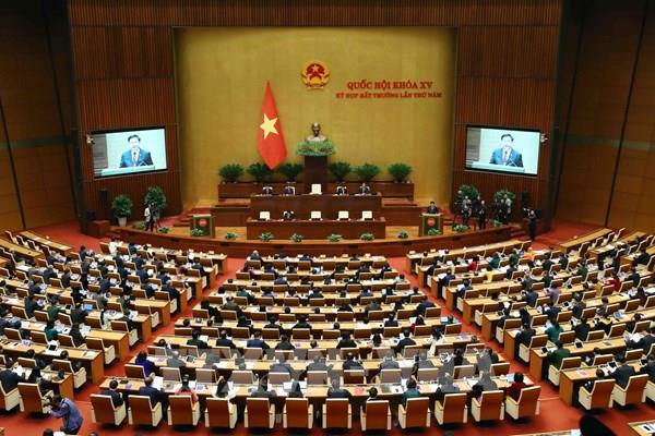 Kỳ họp bất thường lần thứ 7, Quốc hội khóa XV sẽ diễn ra vào chiều 2/5