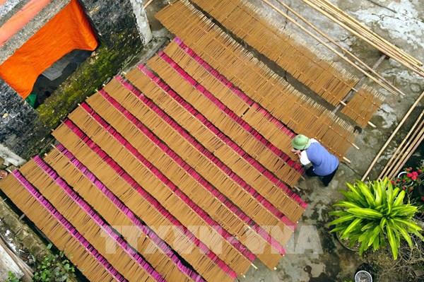 Vụ Tết 2024 ở làng nghề hương trầm truyền thống