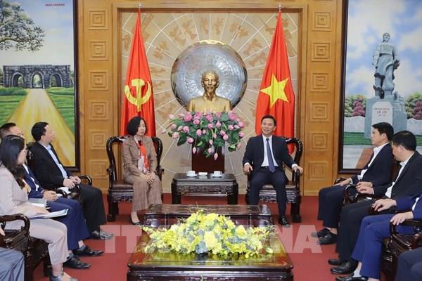 Tổng Giám đốc Thông tấn xã Việt Nam làm việc với lãnh đạo tỉnh Thanh Hóa, Nghệ An