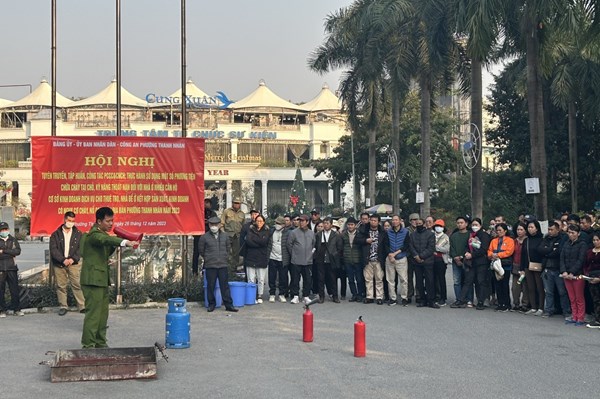 Chủ động đưa kiến thức phòng cháy tới người dân