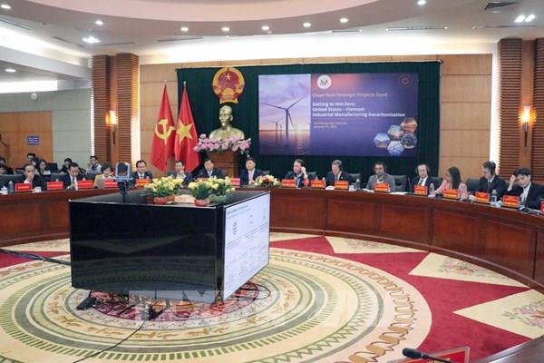 Giảm thải carbon trong sản xuất công nghiệp