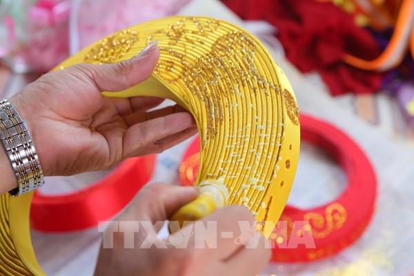 Làng khăn xếp “độc nhất” miền Bắc tất bật vào vụ Tết