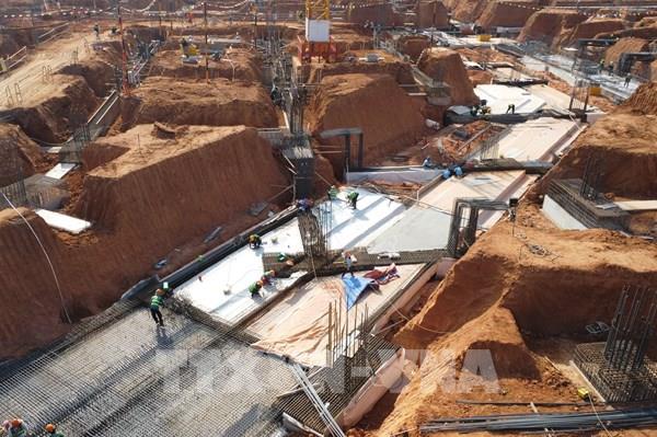 Gần 6.000 nhân lực, phương tiện thi công sân bay Long Thành