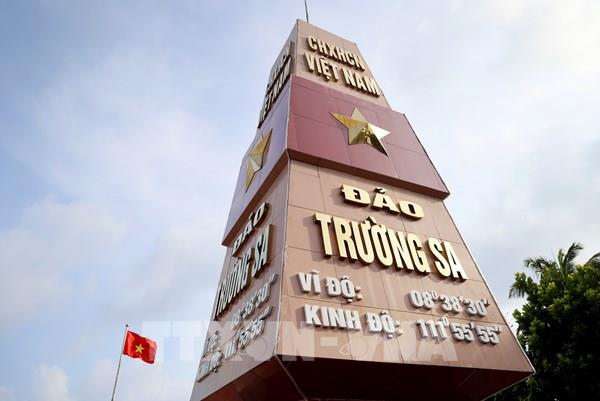Cột mốc chủ quyền - biểu tượng thiêng liêng trên Quần đảo Trường Sa