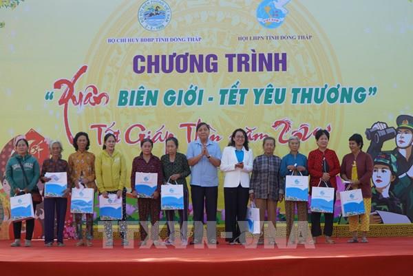 Đồng Tháp tổ chức chương trình “Xuân biên giới - Tết yêu thương”