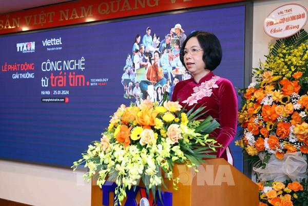 Phát động Giải thưởng ảnh và video clip “Công nghệ từ trái tim – Technology with heart”