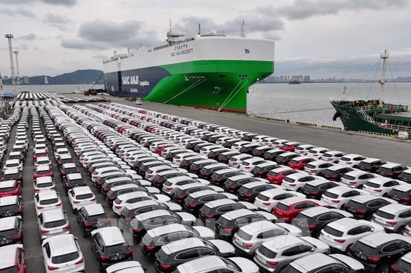 Trung Quốc xuất khẩu ô tô nhiều nhất thế giới trong năm 2023