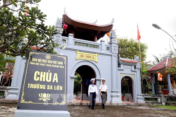 Khám phá ngôi chùa ở trung tâm Quần đảo Trường Sa