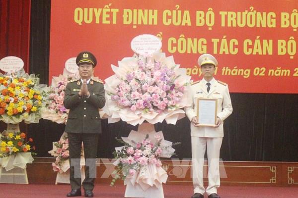 Phó Giám đốc Công an tỉnh Bắc Giang giữ chức Giám đốc Công an tỉnh Vĩnh Phúc
