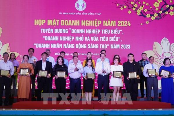 Doanh nghiệp Đồng Tháp phát triển tăng về số lượng và quy mô