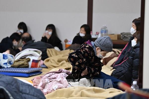 Động đất Nhật Bản: Chưa thể khắc phục tình trạng mất nước kéo dài