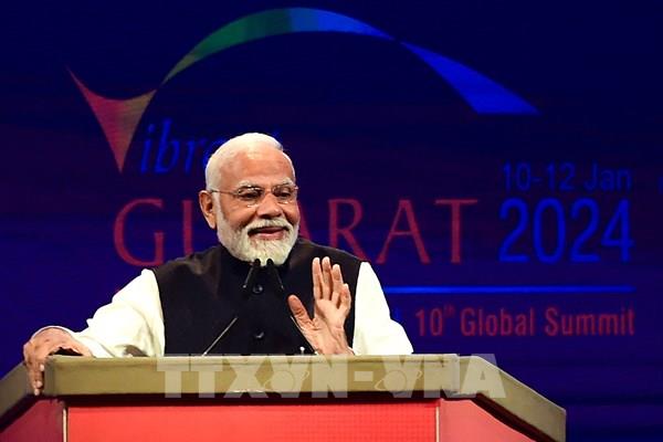 Thủ tướng Modi cam kết đưa Ấn Độ trở thành nền kinh tế lớn thứ 3 thế giới