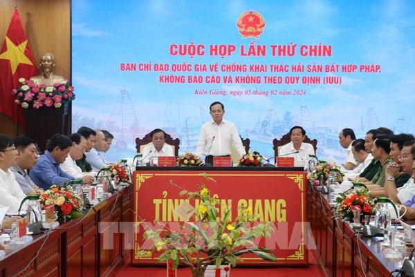 Phó Thủ tướng: Tổng lực xử lý nghiêm các vụ vi phạm khai thác IUU