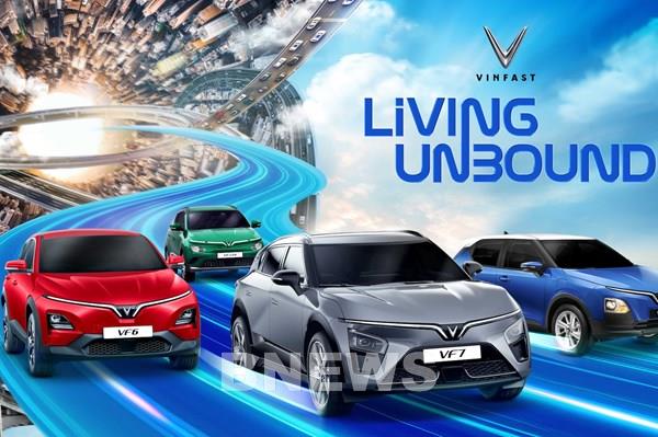 VinFast tham dự Triển lãm Ô tô Quốc tế Indonesia và giới thiệu xe tay lái nghịch