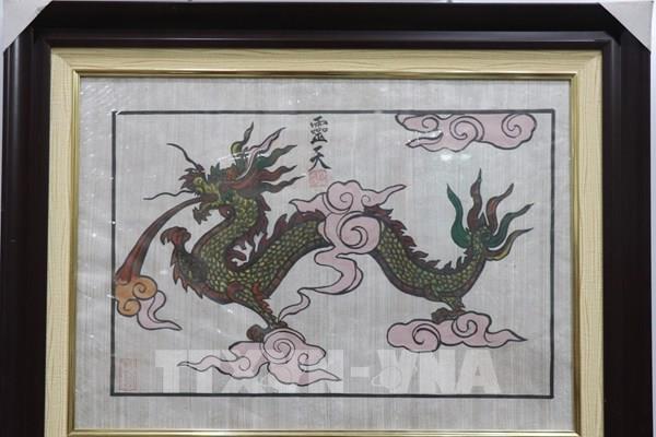 Năm Thìn tìm hiểu hình tượng rồng trong tranh Đông Hồ