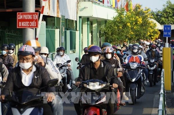 Giao thông cửa ngõ Tp. Hồ Chí Minh tương đối ổn định vào Mùng 5 Tết