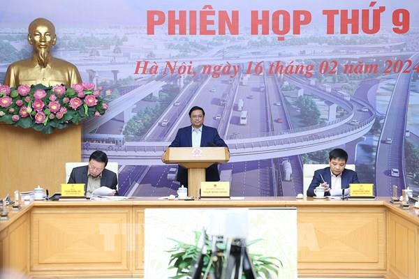 Thủ tướng chủ trì Phiên họp Ban Chỉ đạo Nhà nước các công trình, dự án quan trọng quốc gia