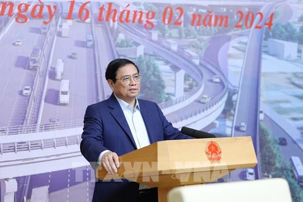 Thủ tướng: Năm 2024 là năm tăng tốc triển khai các công trình, dự án giao thông