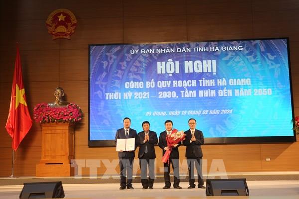Công bố quy hoạch tỉnh Hà Giang thời kỳ 2021-2030, tầm nhìn đến 2050