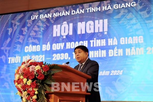 Bộ trưởng Nguyễn Chí Dũng: Tạo không gian mới đưa kinh tế Hà Giang phát triển