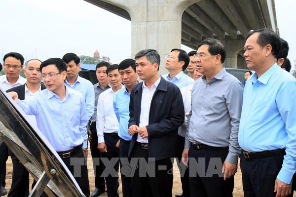 Bí thư Tỉnh uỷ Nam Định kiểm tra tiến độ một số dự án trọng điểm