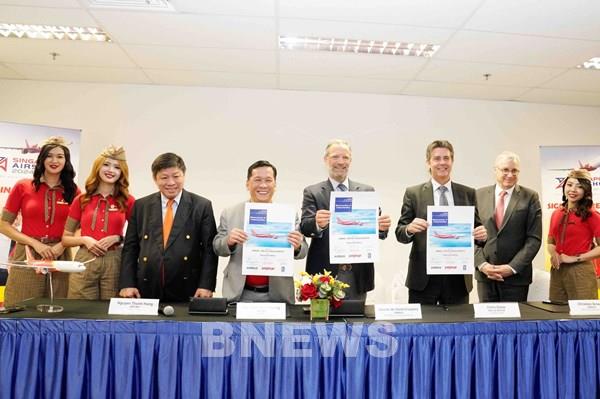 Vietjet và Airbus công bố đơn đặt hàng 20 tàu A330neo tại Singapore Airshow