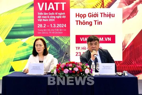 Hơn 400 doanh nghiệp tham dự Triển lãm quốc tế ngành dệt may và công nghệ dệt may 2024