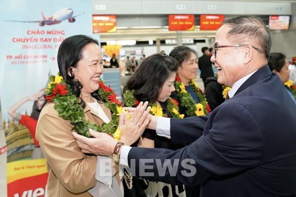 Vietjet khai trương đường bay kết nối Tp. Hồ Chí Minh với Viêng Chăn (Lào)