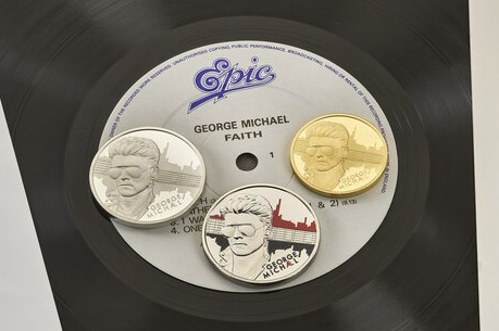 Anh phát hành đồng xu vinh danh biểu tượng âm nhạc George Michael